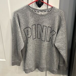 Victoria's Secret PINK Heathered Gray Top